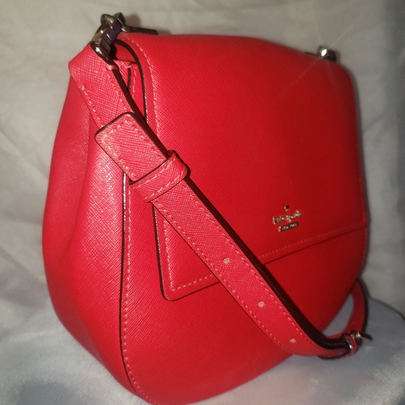 Kate Spade Red Crossbody Purse - Picture 7 of 10